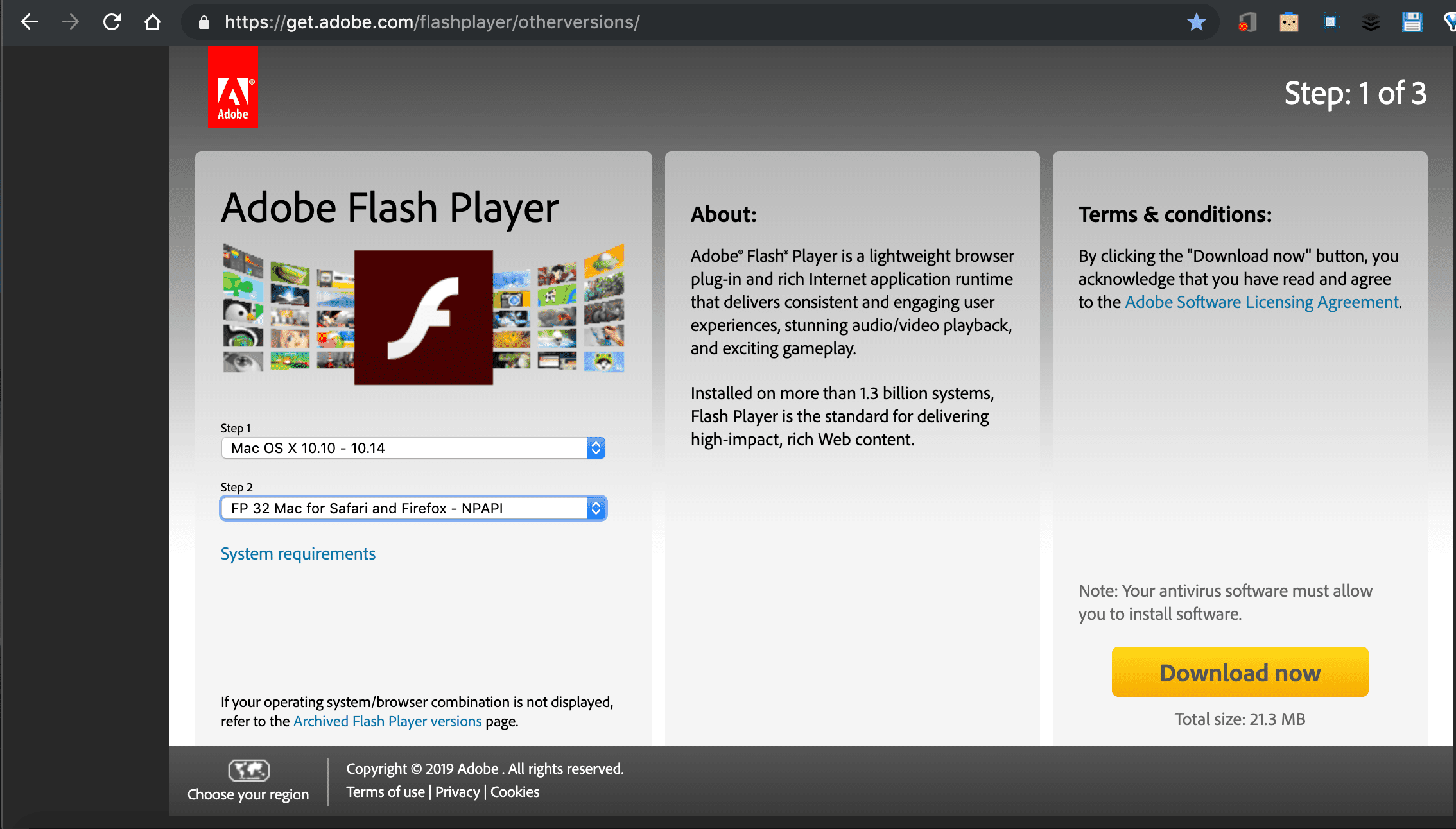 Flash Player Update For Mac Os X 10.6.8